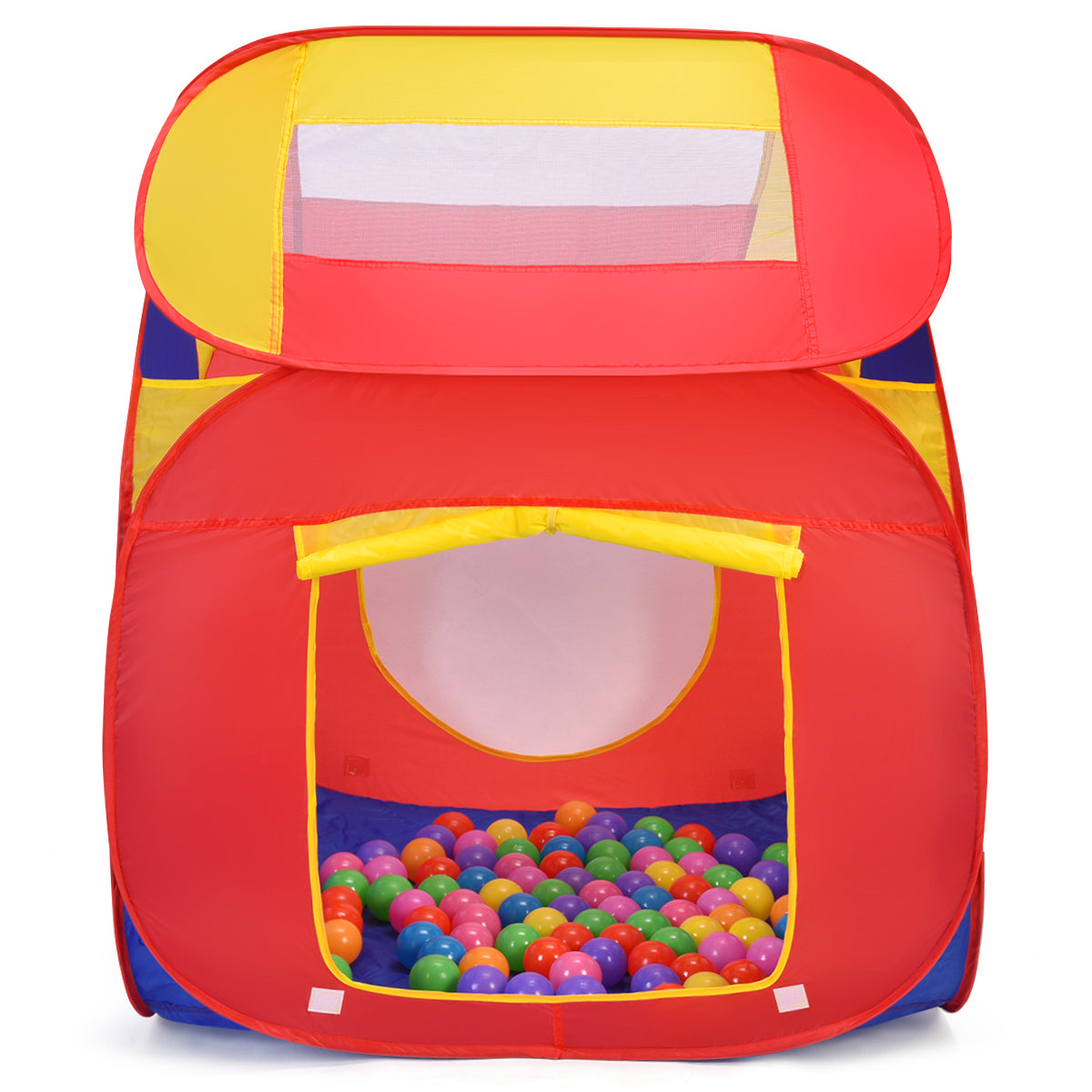 Carpa de juguete portátil para niños con 100 pelotas