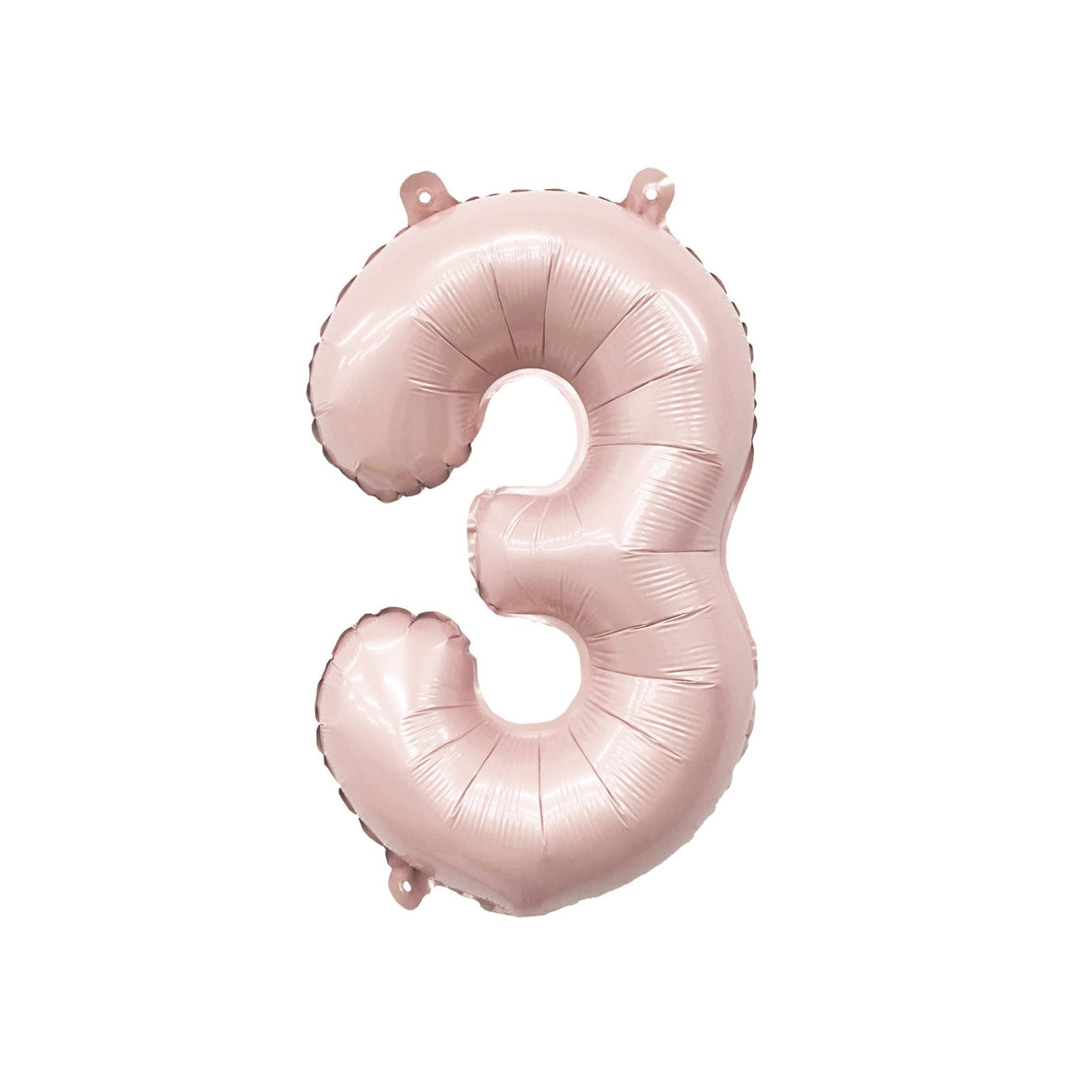 Blush Number Balloon | 32" Giant Pink Foil | Numbers 0-9
