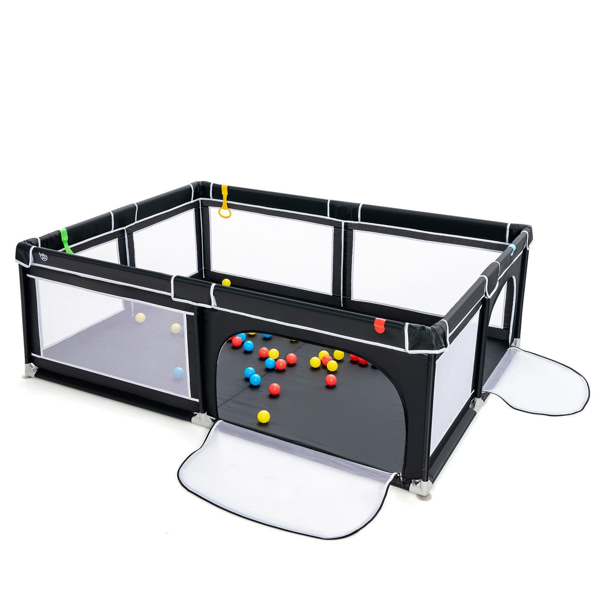 Extra-Large Safety Baby Fence with 50 Ocean Balls