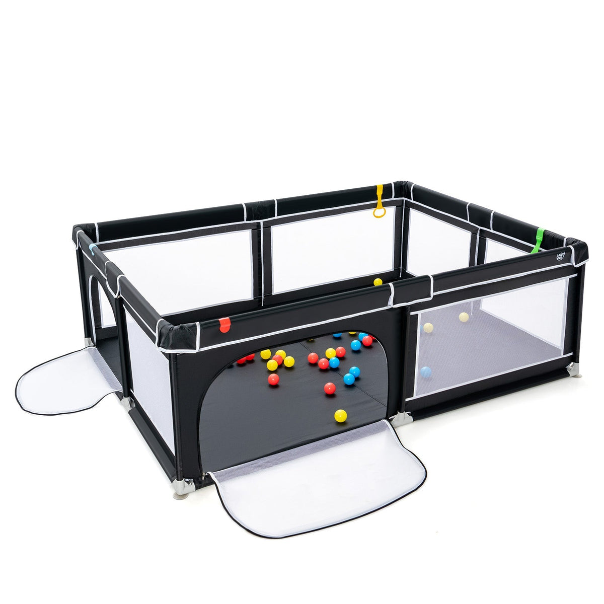 Extra-Large Safety Baby Fence with 50 Ocean Balls