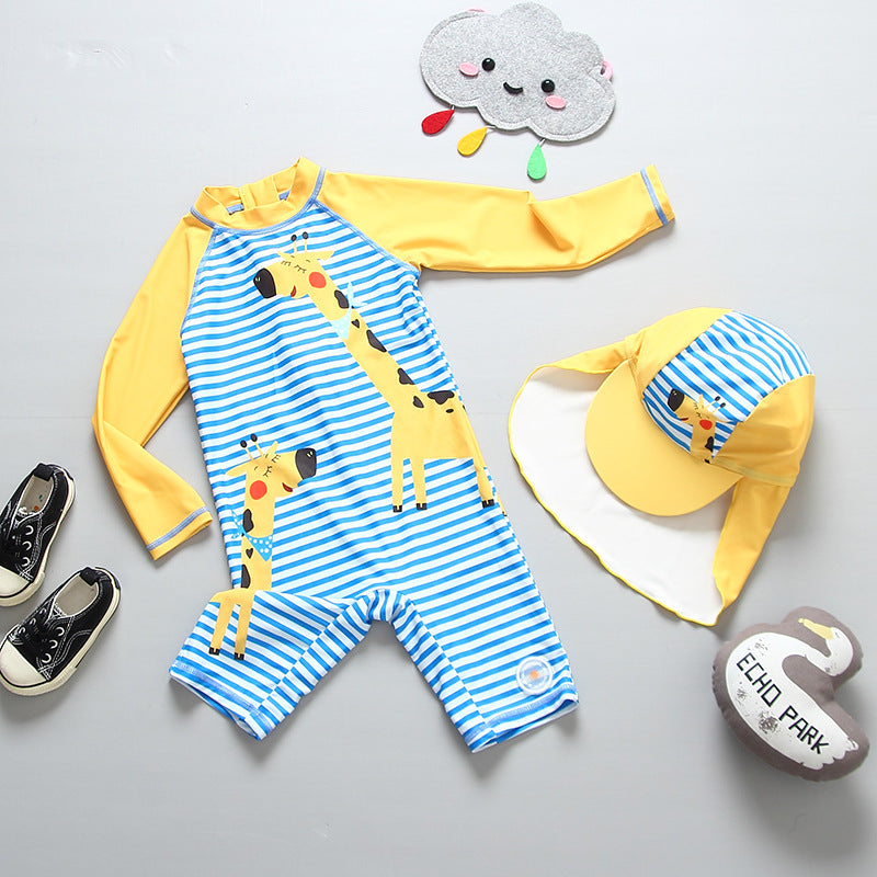 Little Kids Baby Thermal Quick-drying Surfing Suit Suit