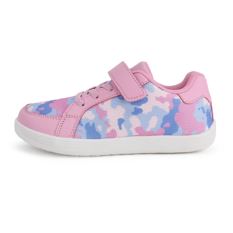 Children's Low-top Velcro Wide Toe Shoes