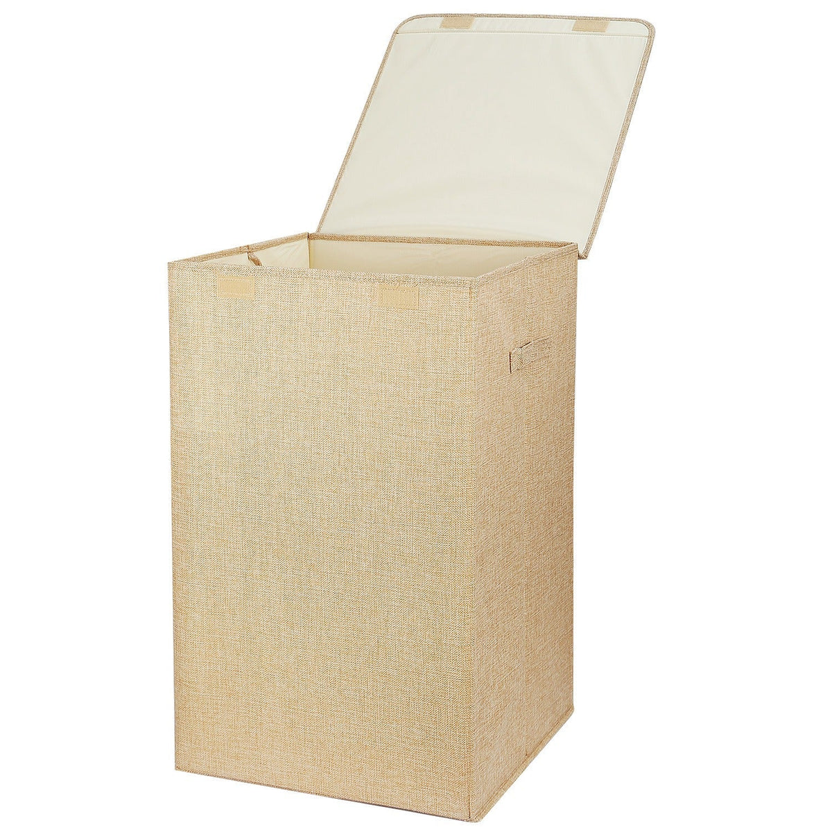 Foldable Laundry Hampers Washing Clothes Laundry Basket w/ Lid Handles Storage Organizer