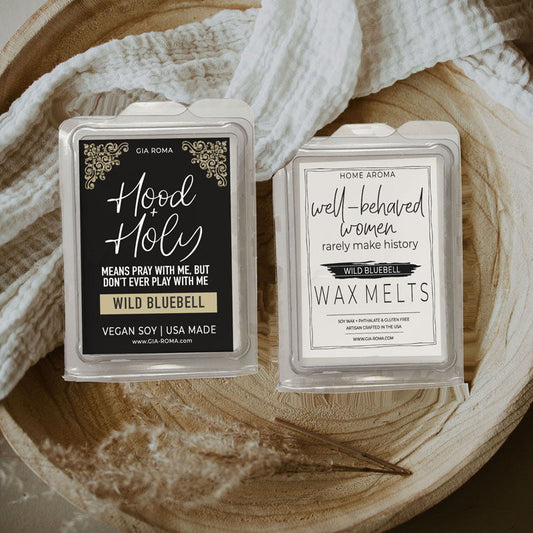 Bluebell Wax Melts Pack Fresh Floral Scented Soy Wax Melt Gift For Women Romantic Home