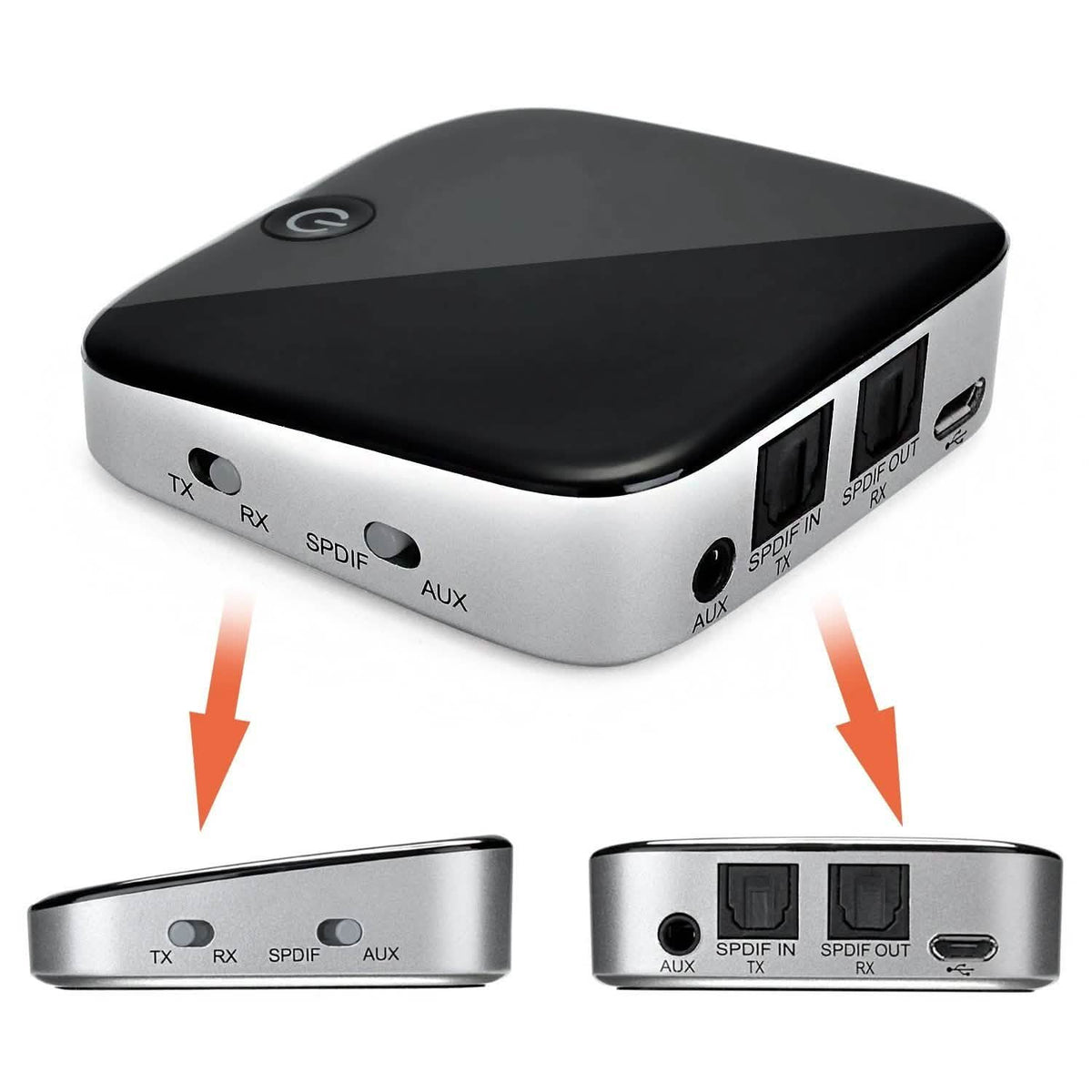 Bluetooth Wireless Audio Transmitter Receiver Adapter Optical Toslink
