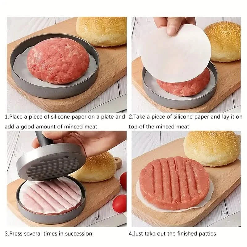 Burger Press Non-Stick Hamburger Press Patty Maker Mold