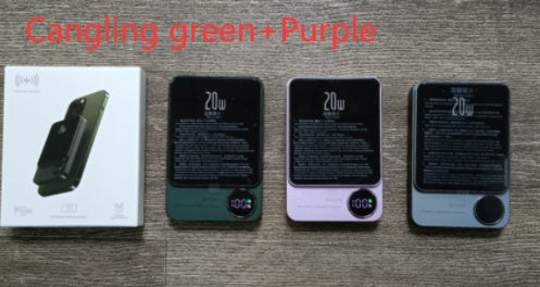 Batería externa auxiliar con cargador inalámbrico magnético Macsafe Powerbank para 14 14Pro 14ProMax 14Plus