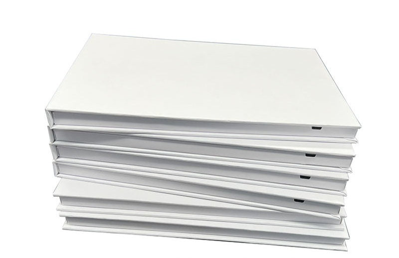 Brochure Paper Blank 7-inch Greeting Card White Hardcover Video Book