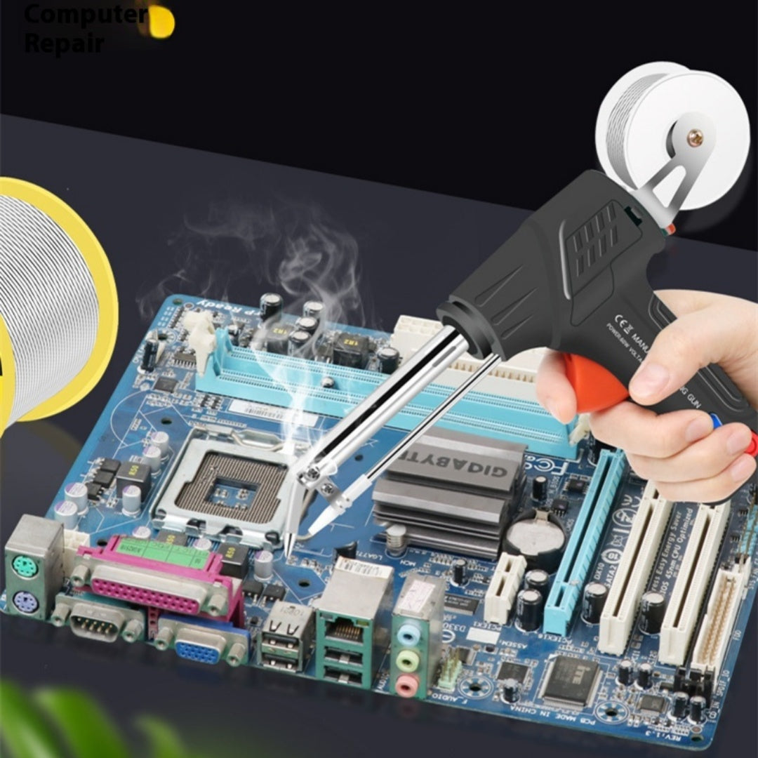Handheld Electric Heating Soldering Gun Internal Heating Electric Soldering Iron Suit