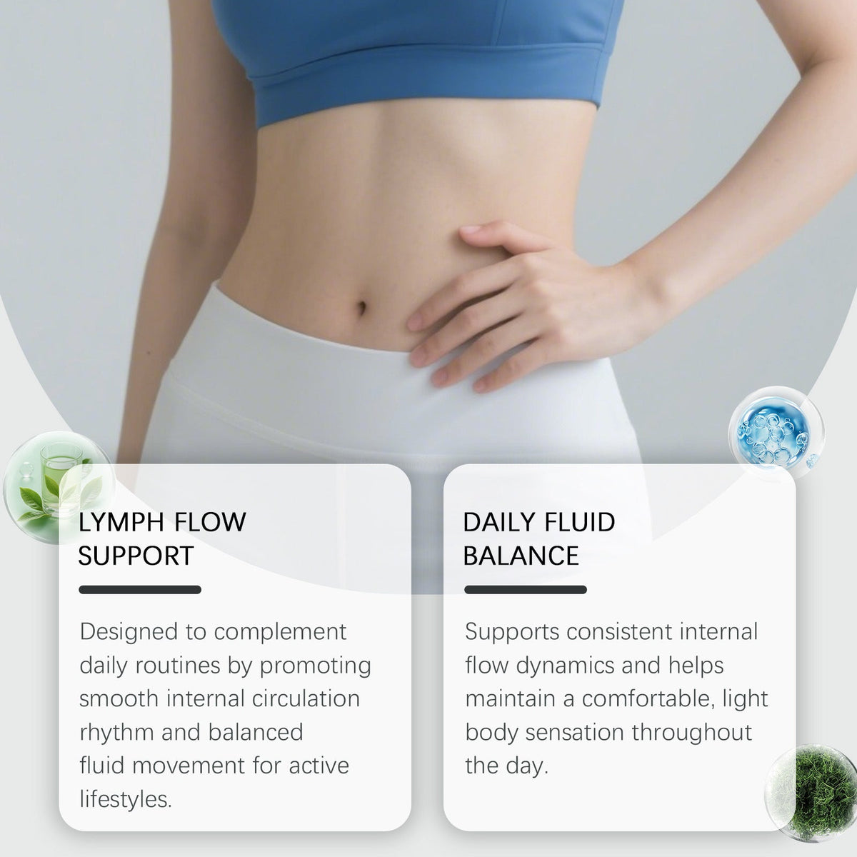 Slimming Oral Liquid For Lymphatic Cleansing Of The Body