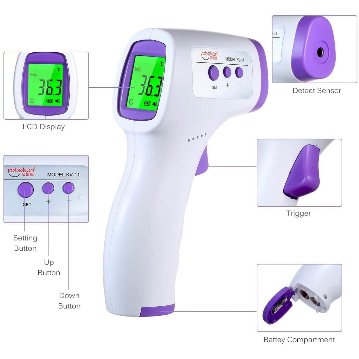 Infrared Non-Contact Thermometer