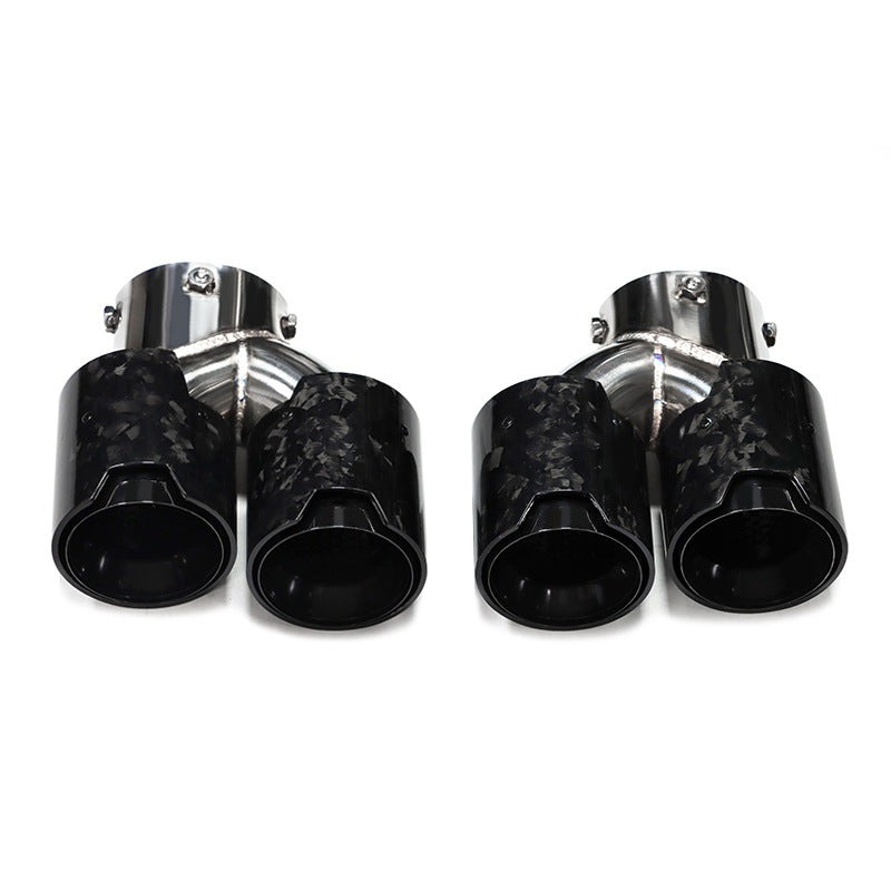 Car Modification Stainless Steel Carbon Fiber Exhaust Pipe