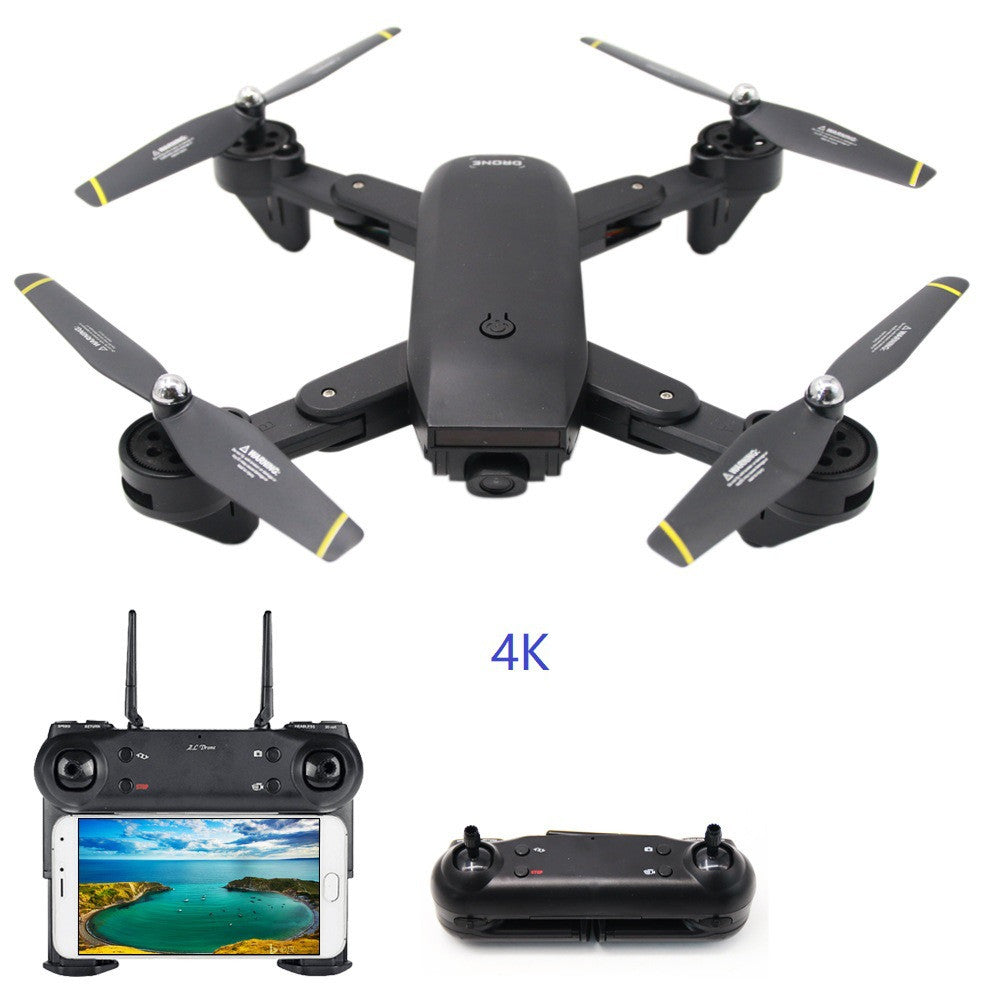 Drone Folding Dual Camera  DM107S Optical Flow Positioning 4K HD Aerial Photography Drone
