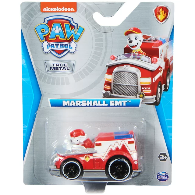 Paw Patrol True Metal - Marshall EMT Diecast Car