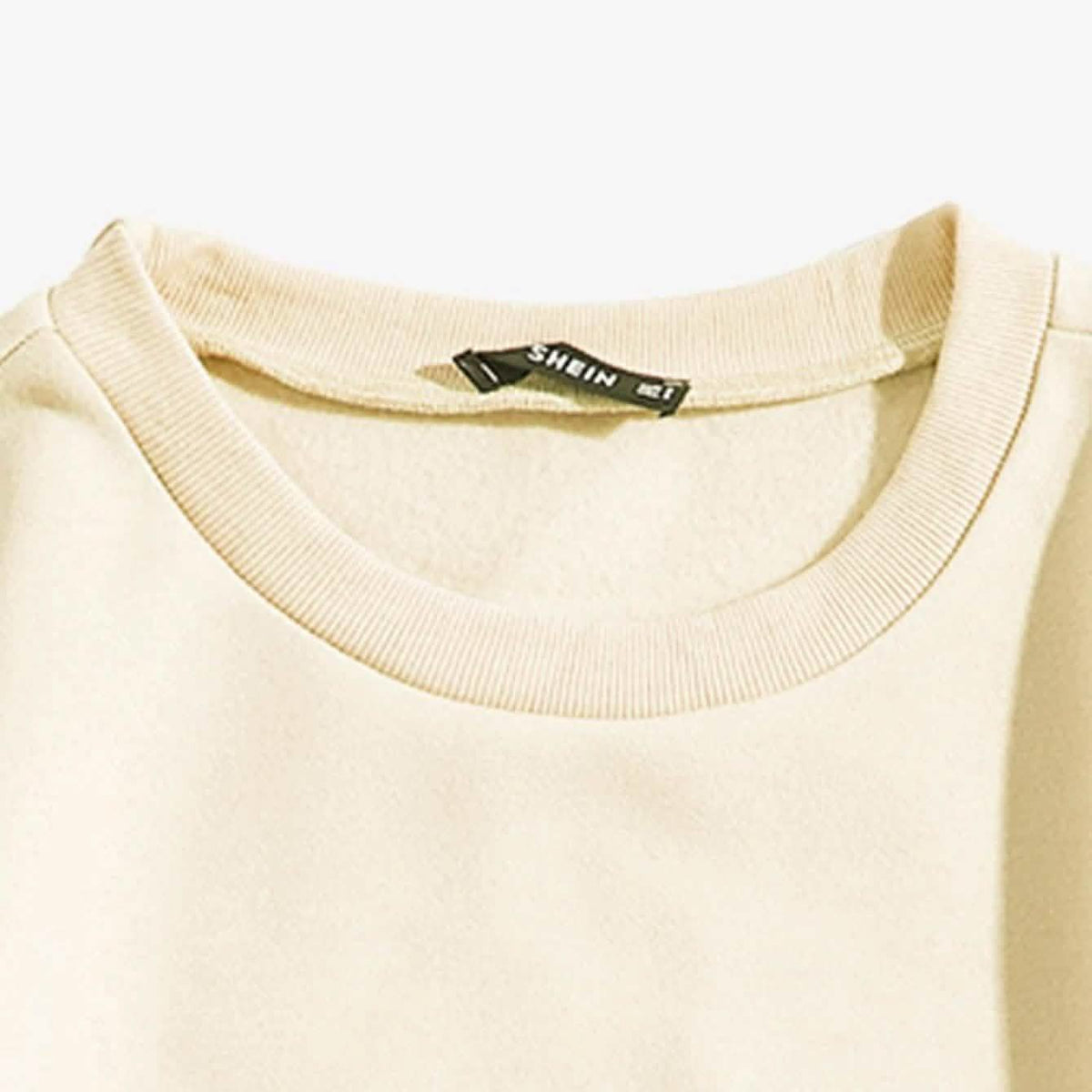 Cartoon Graphic Thermal Lined Oversized Sweatshirt