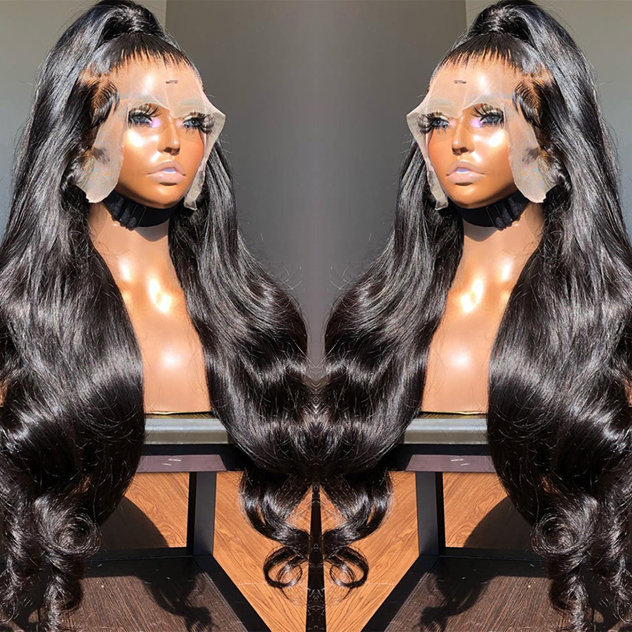 360 Full Lace Frontal Body Wave Human Hair Wigs