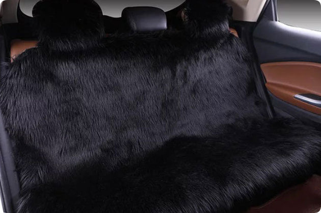 All-inclusive Car Seat Cover Plush Cushion Three-piece Cushion Universal Cushion Winter