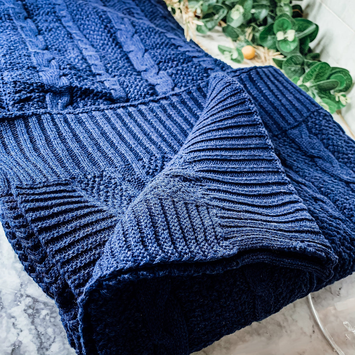 Claret Knit Sweater Throw Lightweight Cozy Blanket For Couch Bed