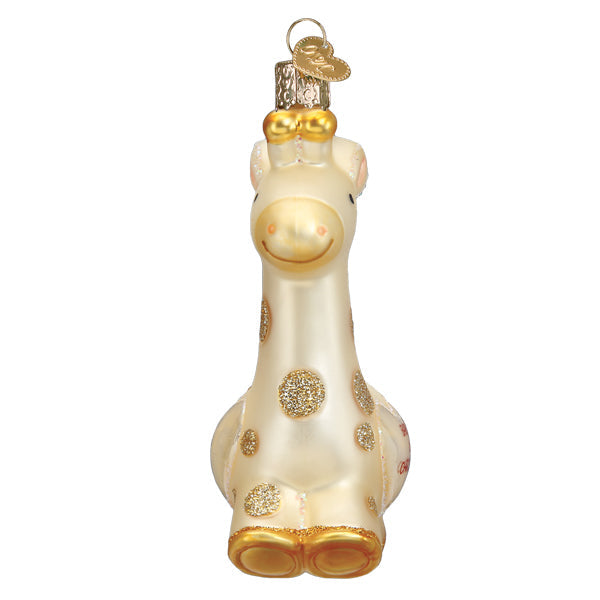 Babys First Christmas Giraffe Ornament