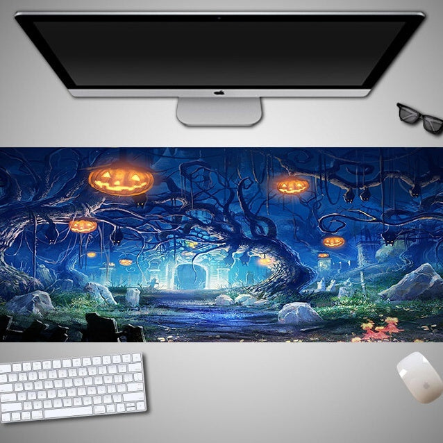 Oversized Halloween Mouse Pad Internet Cafe Game Special