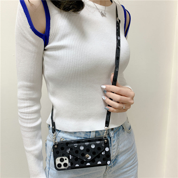 Diagonal Card Case, Mobile Case For Case, Full Package