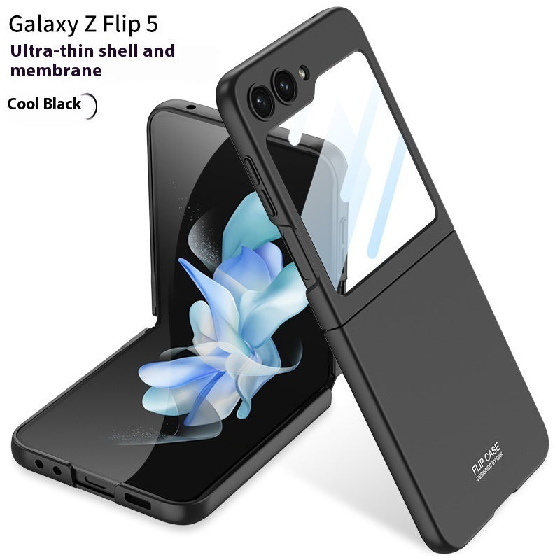 Phone Case Folding Screen Film Integrated All-inclusive Drop-resistant Protective Cover Ultra-thin Matte Cover