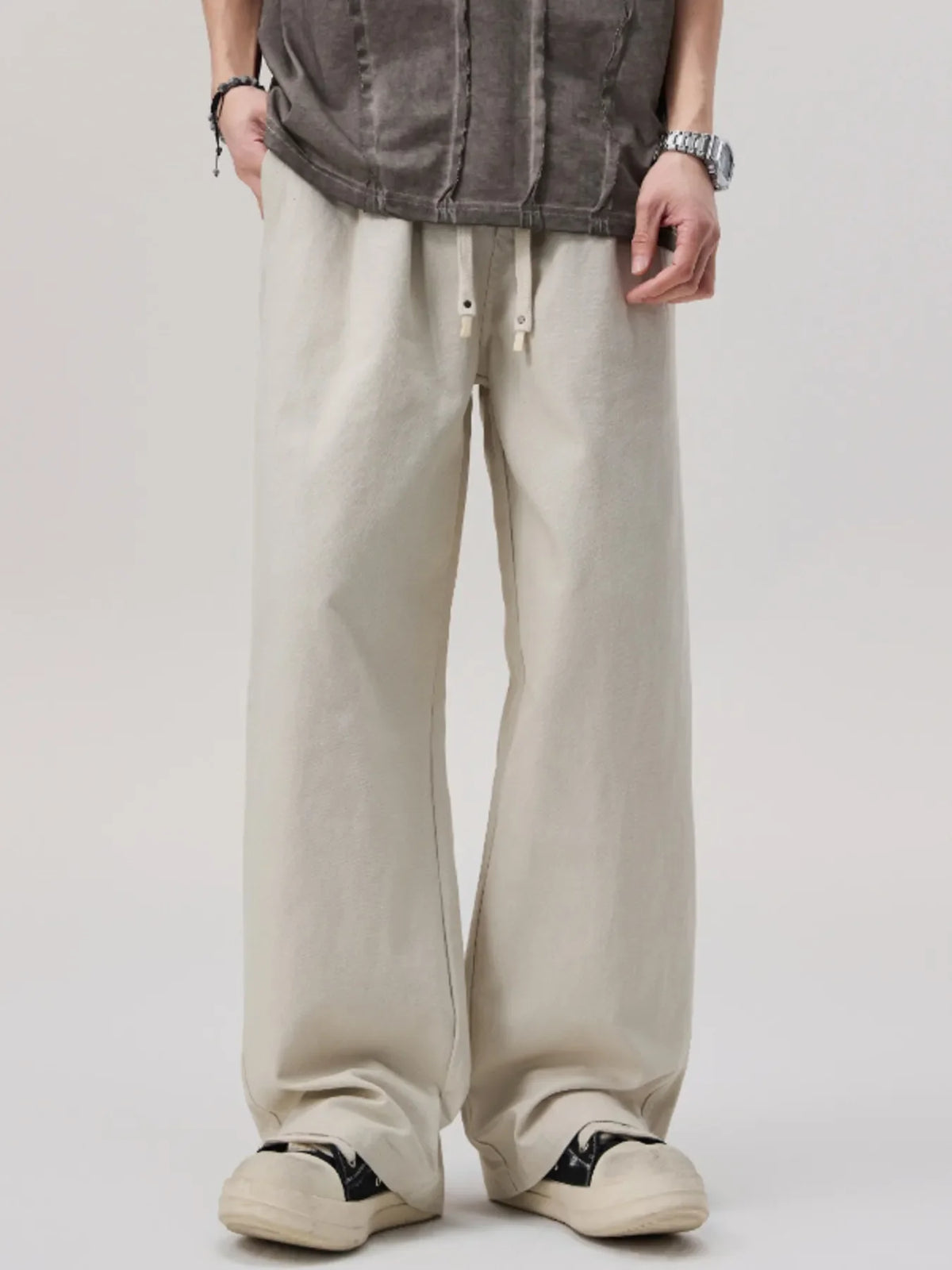 Men's Loose Fit Drawstring Pants