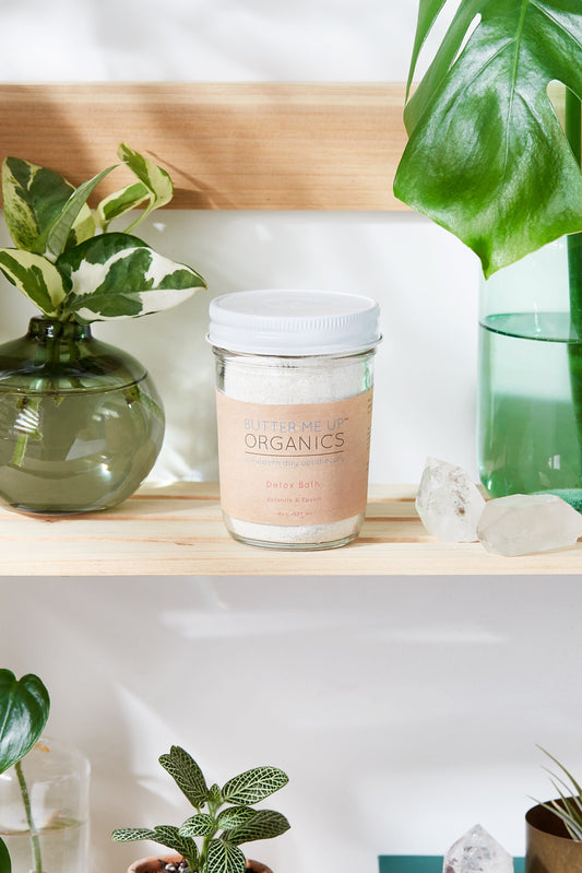 Detox Epsom Salt Bath Soak With Bentonite Clay Calming Oil