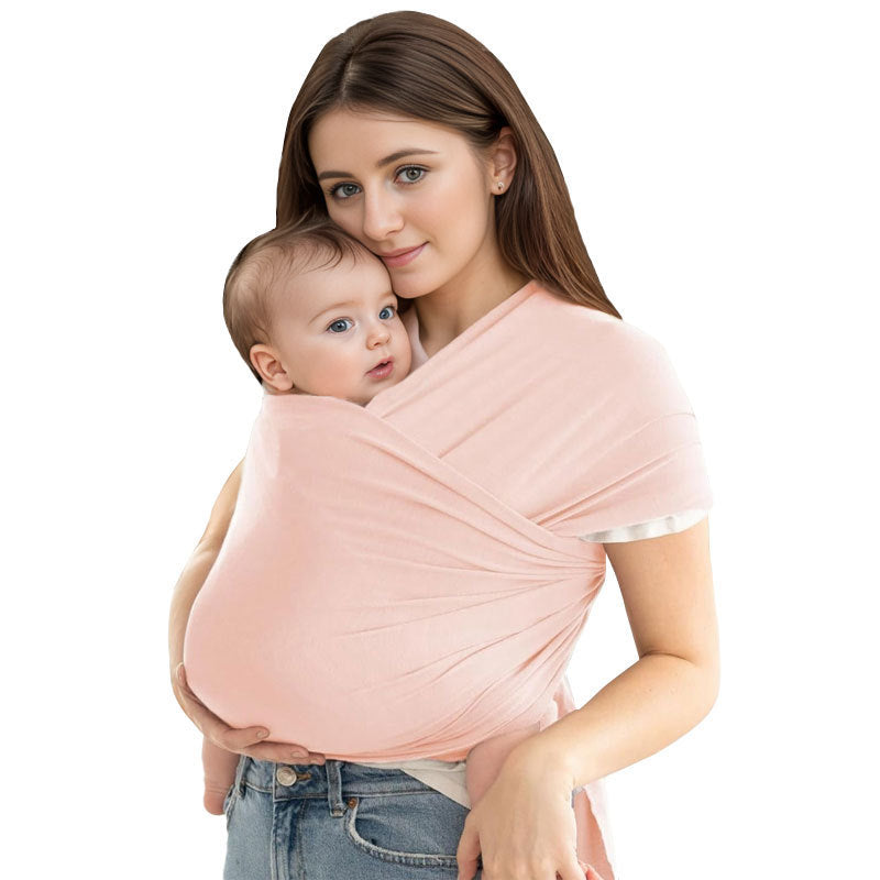 Pure Color All-matching Baby Front Hug Wrap Multifunctional Strap