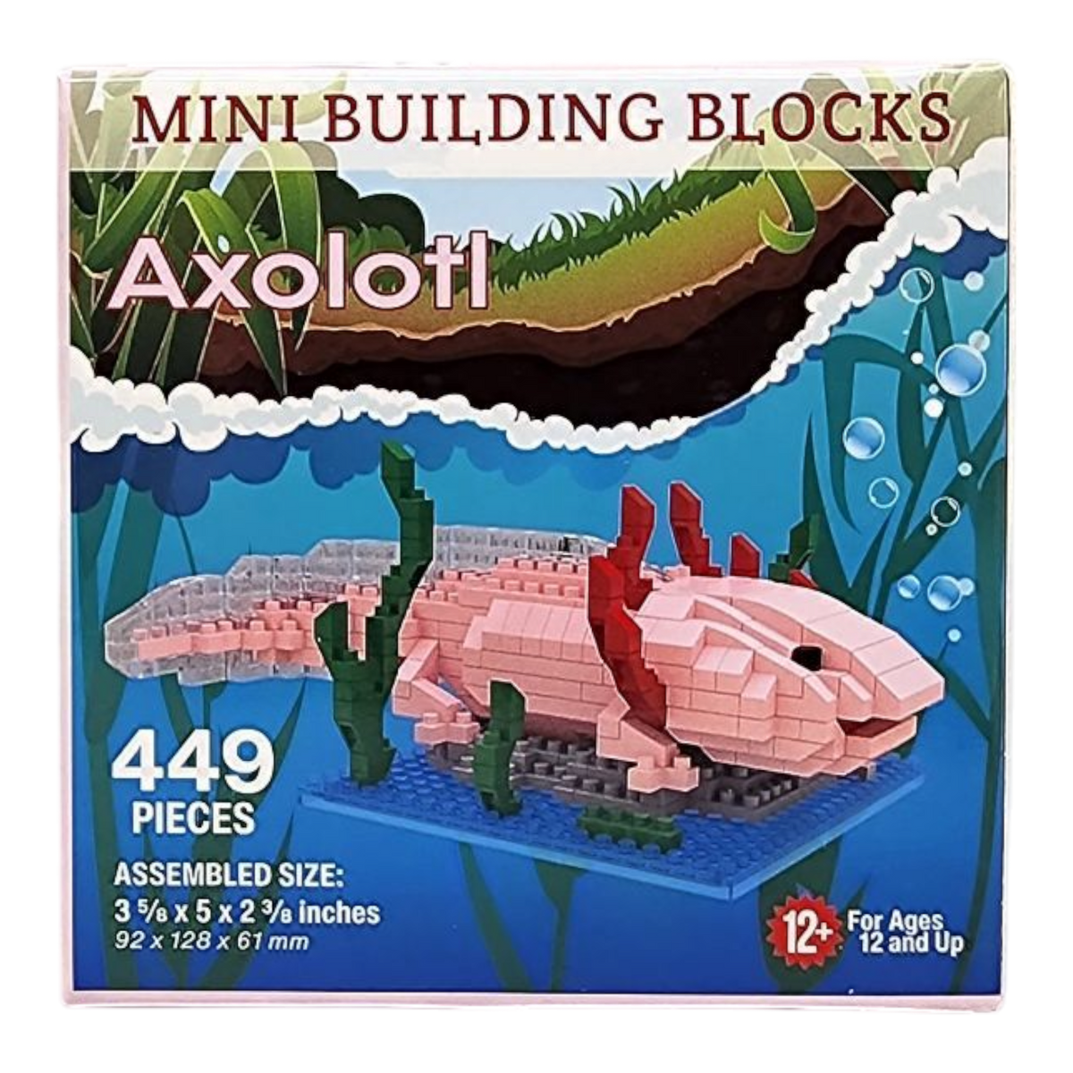 Mini Building Blocks - Axolotl