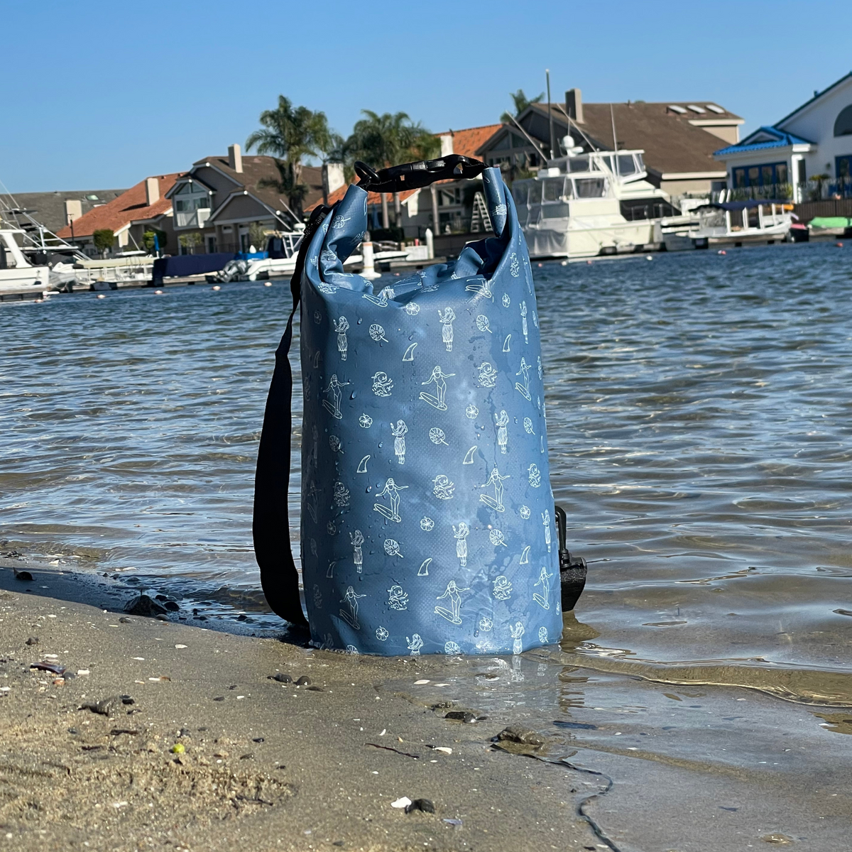 Bolsas estancas (estampado hawaiano): 3L, 5L, 10L, 15L y paquetes de 3
