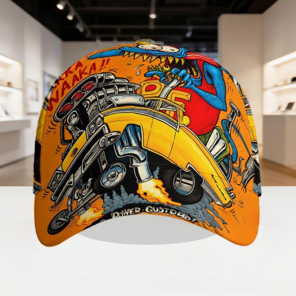 Creative 3D Digital-Print Baseball Cap