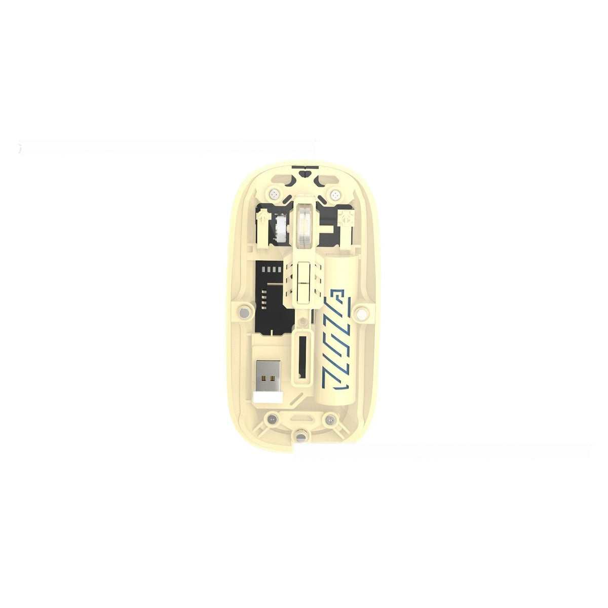 Wireless Transparent Typec Charging Mouse