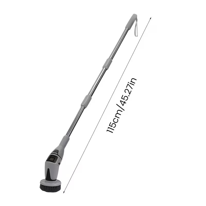Electric Spin Scrubber with Telescopic Rod