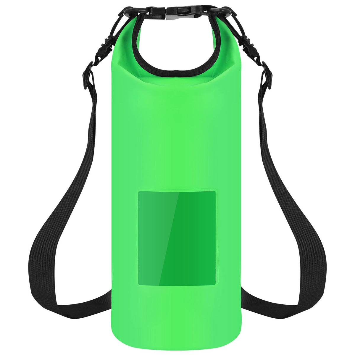 Floating Waterproof Dry Bag Floating Dry Sacks with Observable Window 10L Roll Top Lightweight Dry Storage Bag for Kayaking Rafting Boating Swimming C