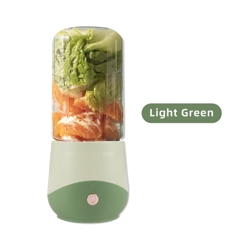 Vaso de licuadora de cocina, licuadora personal, mini exprimidor de frutas, licuadora portátil eléctrica para batidos, zumos de frutas, batidos de leche