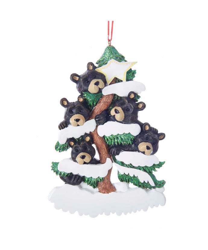 Adorno de familia de osos en el árbol - Familia de 5