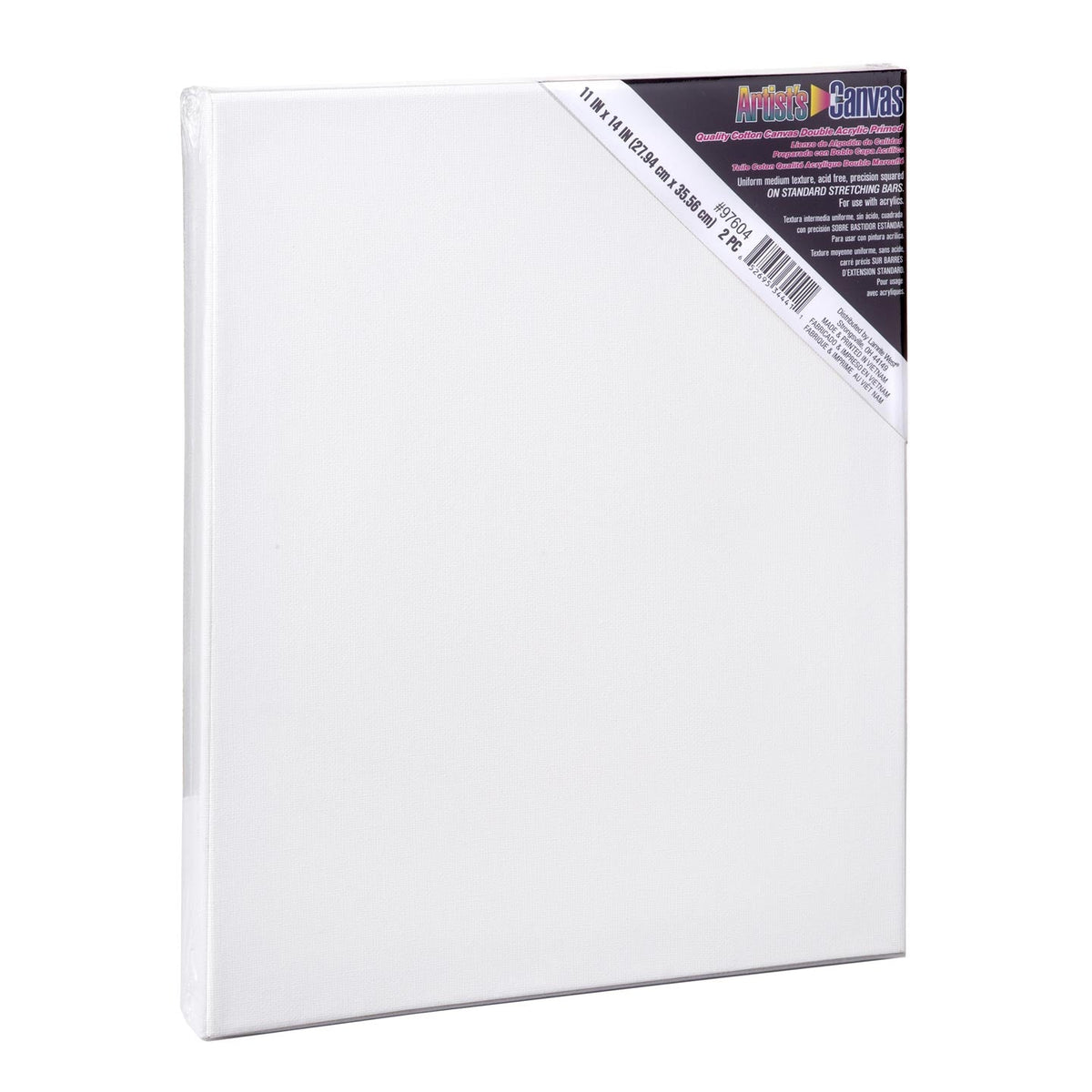 Stretched Canvas - 11 x 14 inches - 2 pack