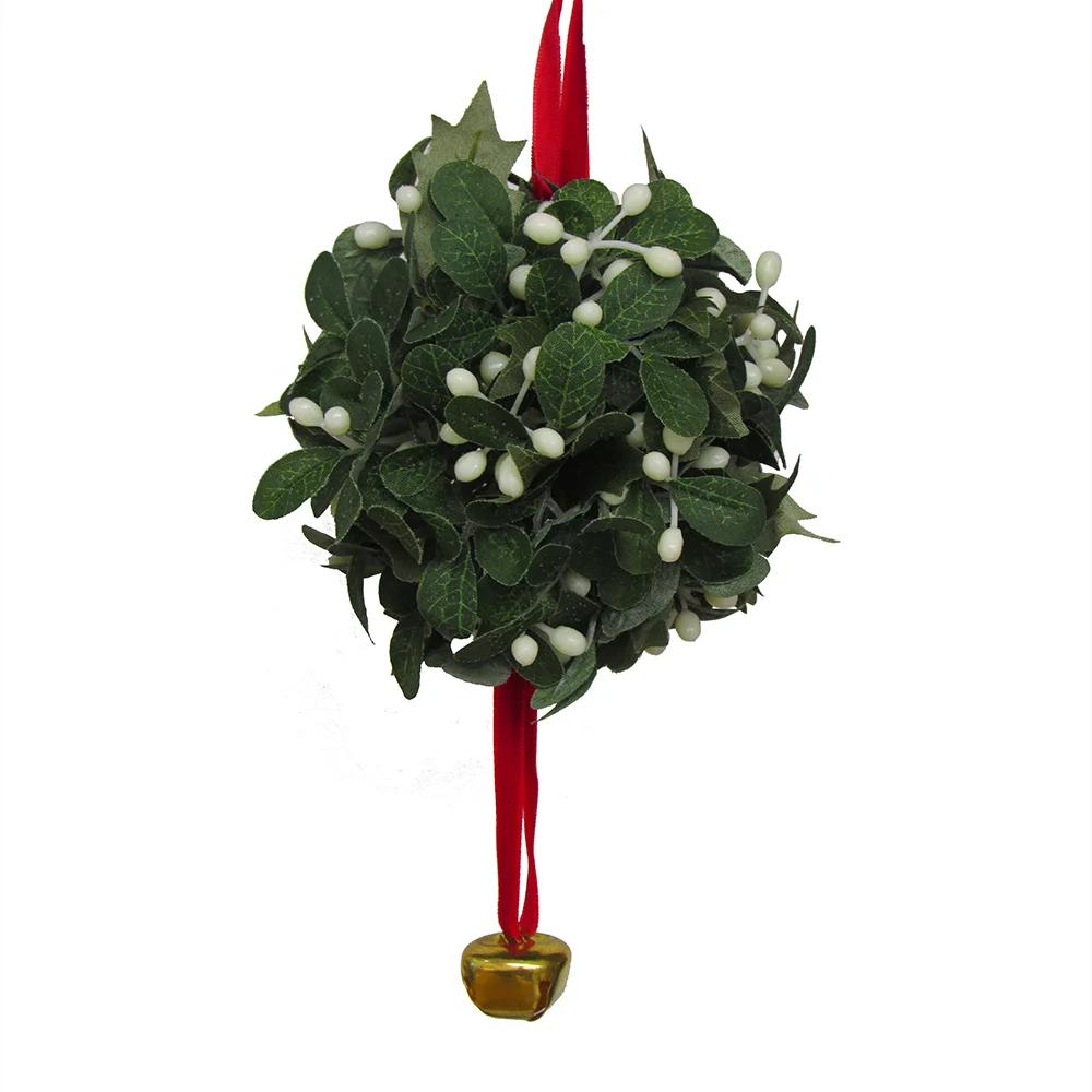 Mistletoe Ball Ornament
