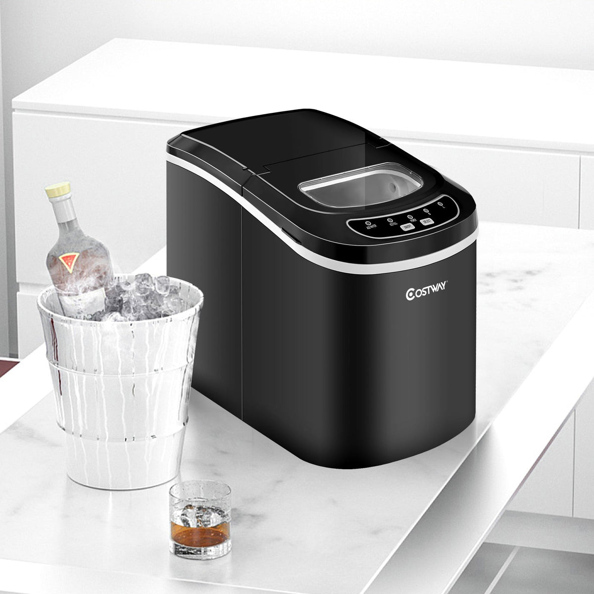 Mini Portable Compact Electric Ice Maker Machine