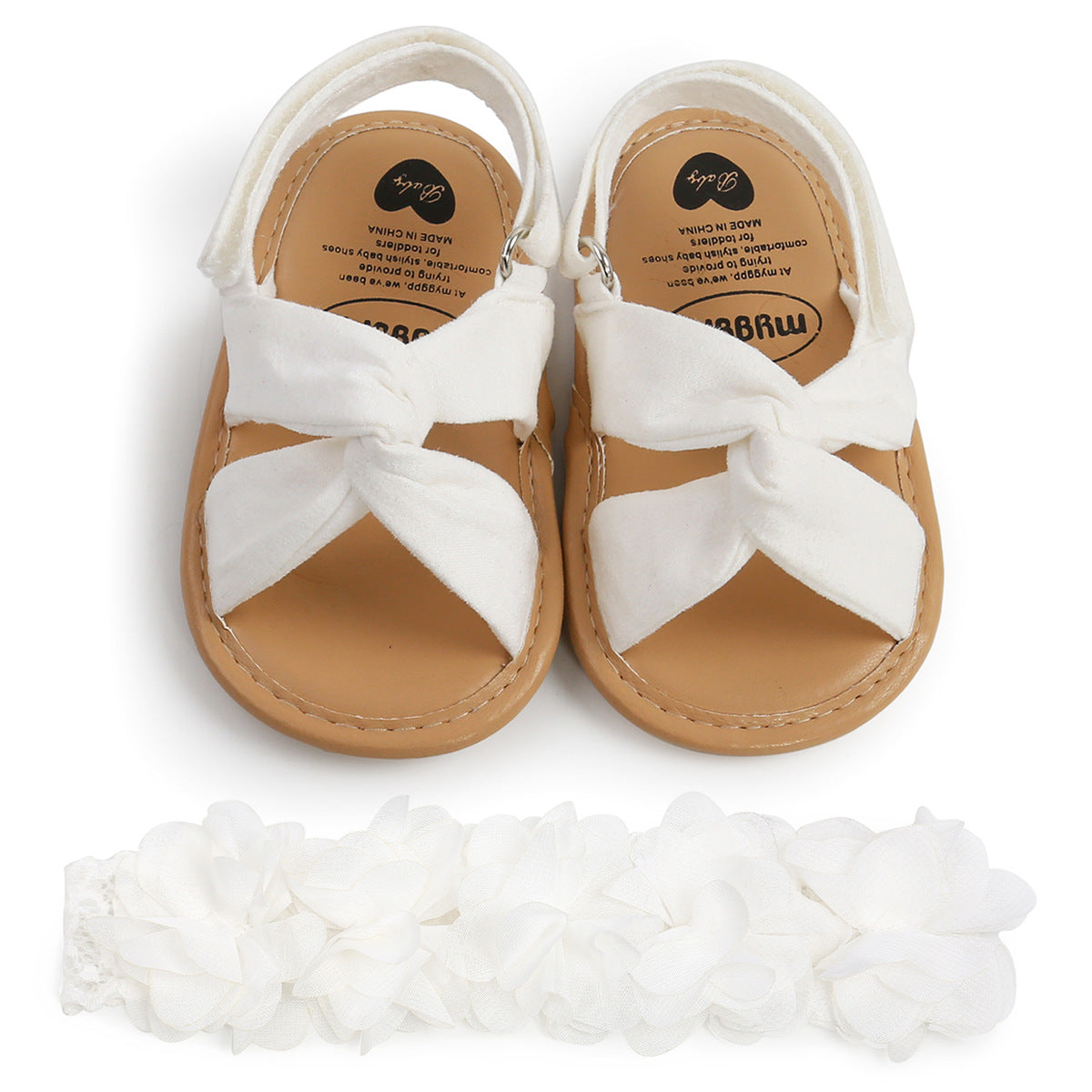 Spring And Summer Cross Baby Sandals