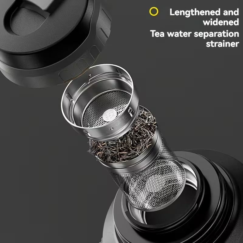 135-Ounce Stainless Steel Insulated Water Bottle with Handle