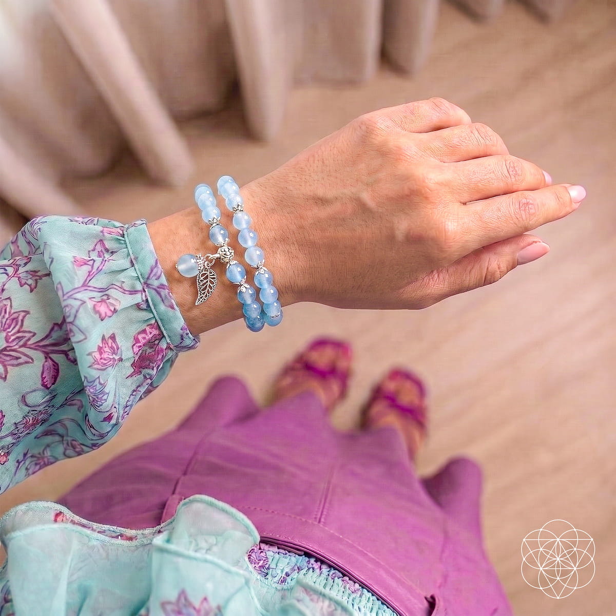 La elegante pulsera calmante
