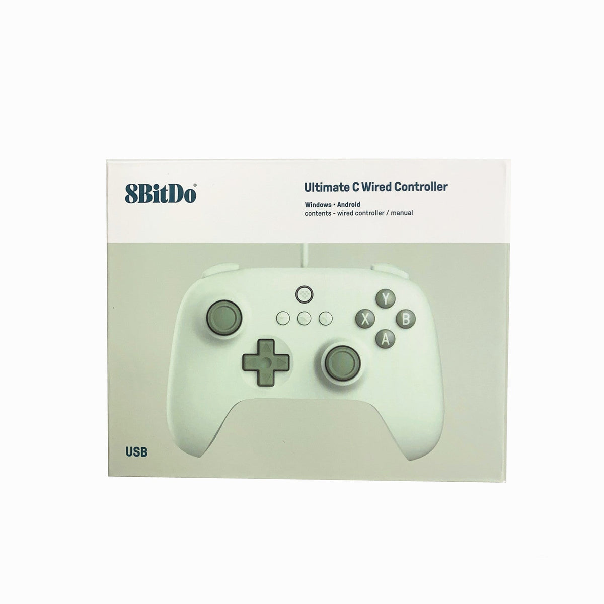 Simple Pure Color Youth Version Handle Of Wired Game Console