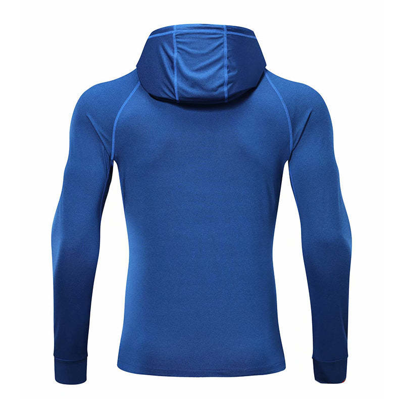 Men's Long-sleeved Stretch Tight Fitness Training Suit