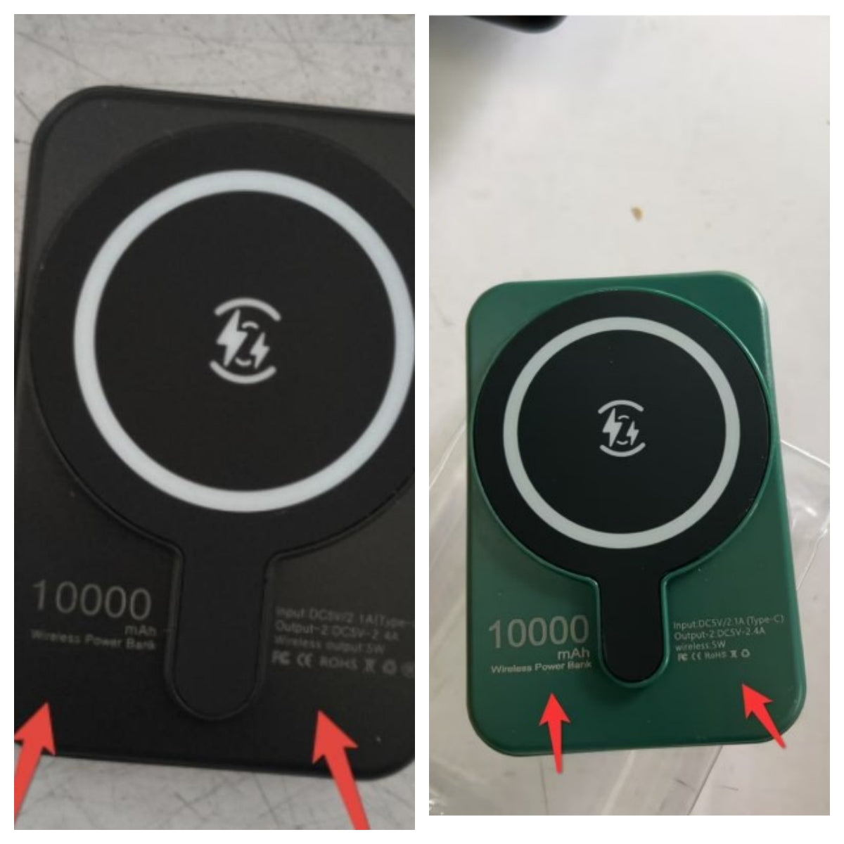 Mini Fast Charging Magnetic Wireless Power Bank 5000 MAh Portable