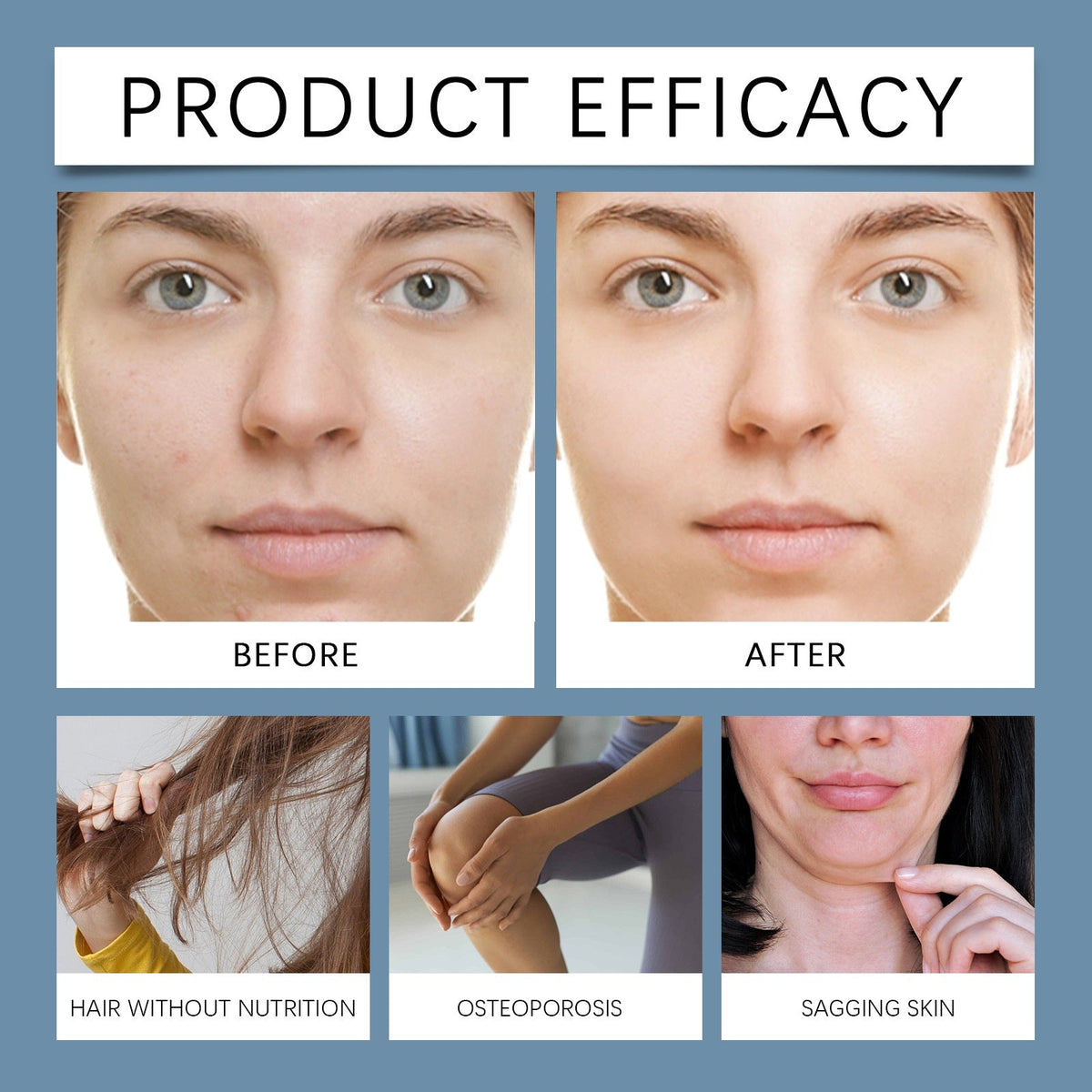 Googeer Hyaluronic Acid Protein Powder Body Treatment