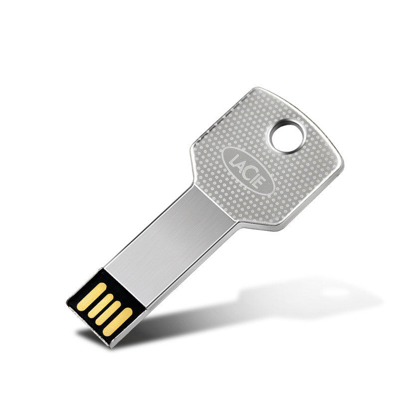 Ultra-thin Waterproof Conjoined Metal Key USB Drive
