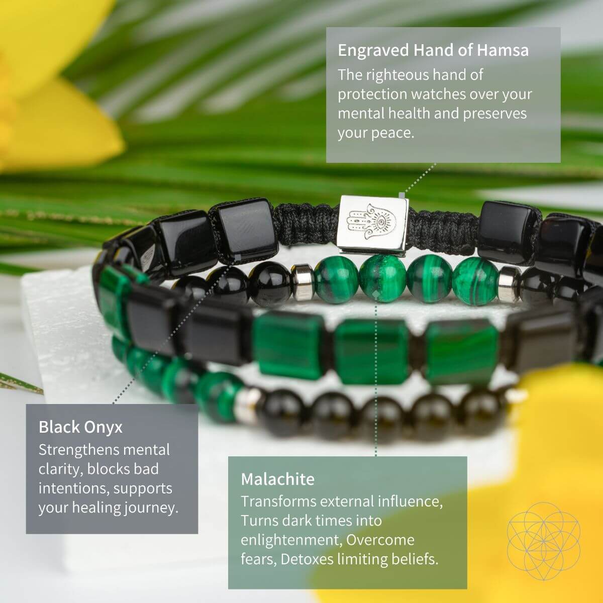 Fortaleza de Corazón y Mente: Juego de pulseras para la curación mental