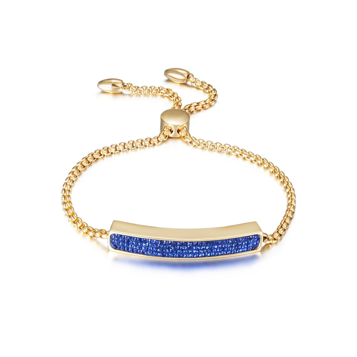 Friendship Bar Bracelet Gold Plated Adjustable Emerald